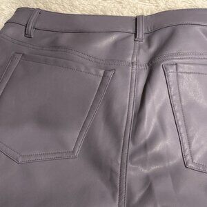 NWT Mauve Vegan Leather Pants